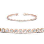 Load image into Gallery viewer, 2.70 Ct. Diamond Bezel Set Tennis Bracelet