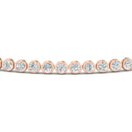 Load image into Gallery viewer, 2.70 Ct. Diamond Bezel Set Tennis Bracelet