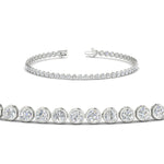 Load image into Gallery viewer, 2.70 Ct. Diamond Bezel Set Tennis Bracelet