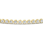 Load image into Gallery viewer, 2.70 Ct. Diamond Bezel Set Tennis Bracelet