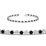 Load image into Gallery viewer, 2.70 Ct. Diamond Bezel Set Tennis Bracelet