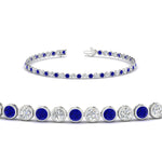 Load image into Gallery viewer, 2.70 Ct. Diamond Bezel Set Tennis Bracelet