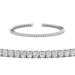 Load image into Gallery viewer, 2-Carat-Diamond-Tennis-Bracelet-In-White-Gold-FDBRC8635ROANGLE2-2.00_CT-NL-WG