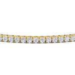 Load image into Gallery viewer, 2-Carat-Diamond-Tennis-Bracelet-In-Yellow-Gold-FDBRC8635ROANGLE5-2.00_CT-NL-YG
