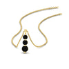 Load image into Gallery viewer, 2-carat-3-stone-classic-black-diamond-pendant-in-yellow-gold-FDPD11293GBLACK-2.00CT-NL-YG.jpg?v=1752569881