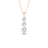 Load image into Gallery viewer, 2-carat-3-stone-classic-diamond-pendant-in-rose-gold-FDPD11293ANGLE1-2.00CT-NL-RG.jpg?v=1752569881