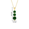 Load image into Gallery viewer, 2-carat-3-stone-classic-emerald-pendant-in-yellow-gold-FDPD11293GEMGRANGLE1-2.00CT-NL-YG-HW.jpg?v=1752569882