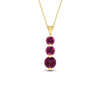 Load image into Gallery viewer, 2-carat-3-stone-classic-pink-sapphire-pendant-in-yellow-gold-FDPD11293GSADRPIANGLE1-2.00CT-NL-YG.jpg?v=1752569881
