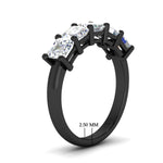 Load image into Gallery viewer, 2-carat-5-stone-asscher-cut-diamond-ring-in-black-gold-fdwb8008asangle2-2.00ct-nl-bg-hw.jpg?v=1773747536