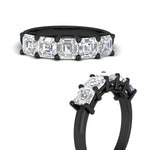 Load image into Gallery viewer, 2-carat-5-stone-asscher-cut-diamond-ring-in-black-gold-fdwb8008asangle3-2.00ct-nl-bg.jpg?v=1773747536