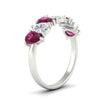 Load image into Gallery viewer, 2-carat-7-seven-stone-pink-sapphire-teardrop-wedding-band-in-white-gold-fdwb8008pegsadrpiangle2-2.00ct-nl-wg.jpg