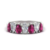 Load image into Gallery viewer, 2-carat-7-seven-stone-pink-sapphire-teardrop-wedding-band-in-white-gold-fdwb8008pegsadrpisleep-2.00ct-nl-wg.jpg
