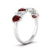 Load image into Gallery viewer, 2-carat-7-seven-stone-ruby-teardrop-wedding-band-in-white-gold-fdwb8008pegrudrangle2-2.00ct-nl-wg.jpg