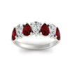 Load image into Gallery viewer, 2-carat-7-seven-stone-ruby-teardrop-wedding-band-in-white-gold-fdwb8008pegrudrangle5-2.00ct-nl-wg.jpg