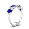 Load image into Gallery viewer, 2-carat-7-seven-stone-sapphire-teardrop-wedding-band-in-white-gold-fdwb8008pegsablangle2-2.00ct-nl-wg-hw.jpg