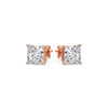 Load image into Gallery viewer, 2-carat-basket-stud-earring-diamond-princess-cut-in-rose-gold-FDEAR-10411PR-2.00CT-NL-RG.jpg?v=1763113297