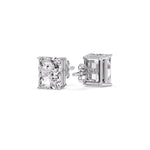 Load image into Gallery viewer, Radiant Diamond Basket Stud Earring