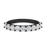 Load image into Gallery viewer, 2-carat-classic-cushion-cut-9-stone-diamond-wedding-ring-in-black-gold-fdwb8008cusleep-2.00ct-nl-bg?v=1773384936