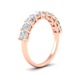 Load image into Gallery viewer, 2-carat-classic-cushion-cut-9-stone-diamond-wedding-ring-in-rose-gold-fdwb8008cuangle2-2.00ct-nl-rg?v=1773384936