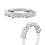 Load image into Gallery viewer, 2-carat-classic-cushion-cut-9-stone-diamond-wedding-ring-in-white-gold-fdwb8008cuangle3-2.00ct-nl-wg?v=1773384936