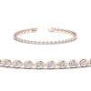 Load image into Gallery viewer, 2-carat-classic-teardrop-link-east-west-diamond-bracelet-in-rose-gold-FDBRCPE10581ANGLE2-2.00CT-NL-RG.jpg?v=1776836464