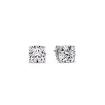 Load image into Gallery viewer, Cushion Diamond Basket Stud Earring