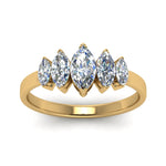 Load image into Gallery viewer, 2-carat-diamond-marquise-ring-5-stone-in-yellow-gold-FD8008-2.0CTMQB-NL-YG.jpg