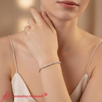 Load image into Gallery viewer, 2-carat-diamond-tennis-bracelet-rose-gold-fdbrc8635ro-2.00-ct-model