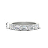 Load image into Gallery viewer, 2-carat-diamond-wedding-ring-stack-emerald-cut-in-white-gold-FD8126EMB-2.00CT-NL-WG-HW