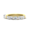 Load image into Gallery viewer, 2-carat-diamond-wedding-ring-stack-emerald-cut-in-yellow-gold-FD8126EMB-2.00CT-NL-YG-HW