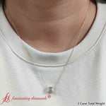 Load image into Gallery viewer, 2-carat-east-west-lab-diamond-pendant-emerald-cut-in-yellow-gold-fdpd10700emangle1-2-00-ct-yg