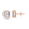 Load image into Gallery viewer, 2-carat-emerald-diamond-bezel-stud-earring-in-rose-gold-FD-EAR10516EMANGLE2-2.00CT-NL-RG-HW.jpg?v=1764054158