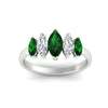 Load image into Gallery viewer, 2-carat-emerald-marquise-classic-wedding-band-5-stone-in-white-gold-fdwb8008mqgemgrangle5-2.00ct-nl-wg.jpg