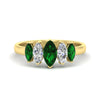 Load image into Gallery viewer, 2-carat-emerald-marquise-classic-wedding-band-5-stone-in-yellow-gold-fdwb8008mqgemgrsleep-2.00ct-nl-yg.jpg