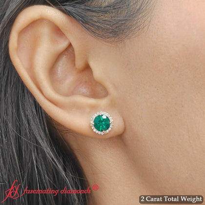 2-carat-halo-eternity-emerald-stud-earrings-in-yellow-gold-FDEAR10985RO-1
