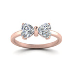 Load image into Gallery viewer, 2-carat-heart-diamond-2-stone-ring-in-rose-gold-FD8238-2.0CT-NL-RG