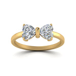 Load image into Gallery viewer, 2-carat-heart-diamond-2-stone-ring-in-yellow-gold-FD8238-2.0CT-NL-YG