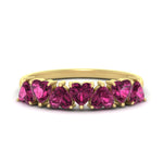 Load image into Gallery viewer, 2-carat-heart-shape-pink-sapphire-anniversary-wedding-ring-in-yellow-gold-FD9600HTBGSADRPI-2.00CT-NL-YG