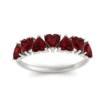 Load image into Gallery viewer, 2-carat-heart-shape-ruby-anniversary-wedding-ring-in-white-gold-FD9600HTBGRUDRANGLE5-2.00CT-NL-WG