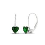 Load image into Gallery viewer, 2-carat-heart-shaped-emerald-studs-earrings-in-white-gold-FDEAR9225HTGEMGR-2.00 CT-NL-WG