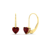 Load image into Gallery viewer, 2-carat-heart-shaped-ruby-studs-earrings-in-yellow-gold-FDEAR9225HTGRUDR-2.00 CT-NL-YG