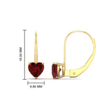 Load image into Gallery viewer, 2-carat-heart-shaped-ruby-studs-earrings-in-yellow-gold-FDEAR9225HTGRUDR-2.00 CT-NL-YG