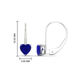 Load image into Gallery viewer, 2-carat-heart-shaped-sapphire-studs-earrings-in-white-gold-FDEAR9225HTGSABL-2.00 CT-NL-WG