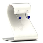 Load image into Gallery viewer, 2-carat-heart-shaped-sapphire-studs-earrings-in-white-gold-FDEAR9225HTGSABL-2.00 CT-NL-WG