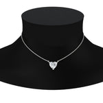 Load image into Gallery viewer, Classic Heart Solitaire Pendant
