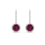 Load image into Gallery viewer, 2-carat-lever-back-round-diamond-dangle-earrings-with-pink-sapphire-in-white-gold-FDEAR11235ROGSADRPI-2.00-CT-NL-WG.jpg
