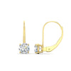 Load image into Gallery viewer, 2-carat-lever-back-solitaire-diamond-round-earrings-in-yellow-gold-FDEAR9225RO-2.00CT-NL-YG