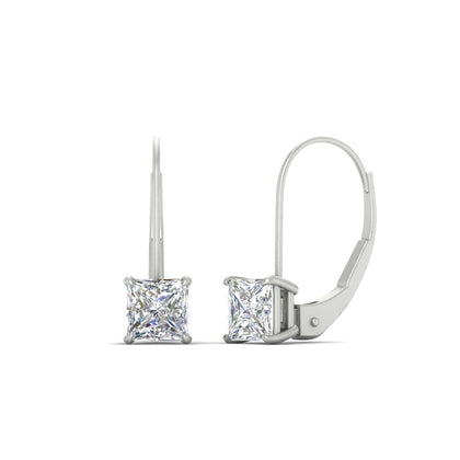2-carat-lever-back-stud-square-diamond-earrings-in-white-gold-FDEAR9225PR-2.00CT-NL-WG