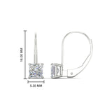 Load image into Gallery viewer, 2-carat-lever-back-stud-square-diamond-earrings-in-white-gold-FDEAR9225PR-2.00CT-NL-WG