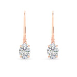 Load image into Gallery viewer, 2-carat-leverback-oval-drop-dangle-diamond-earrings-in-rose-gold-fdear11236ovangle2-2.00ct-nl-rg.jpg?v=1765455494